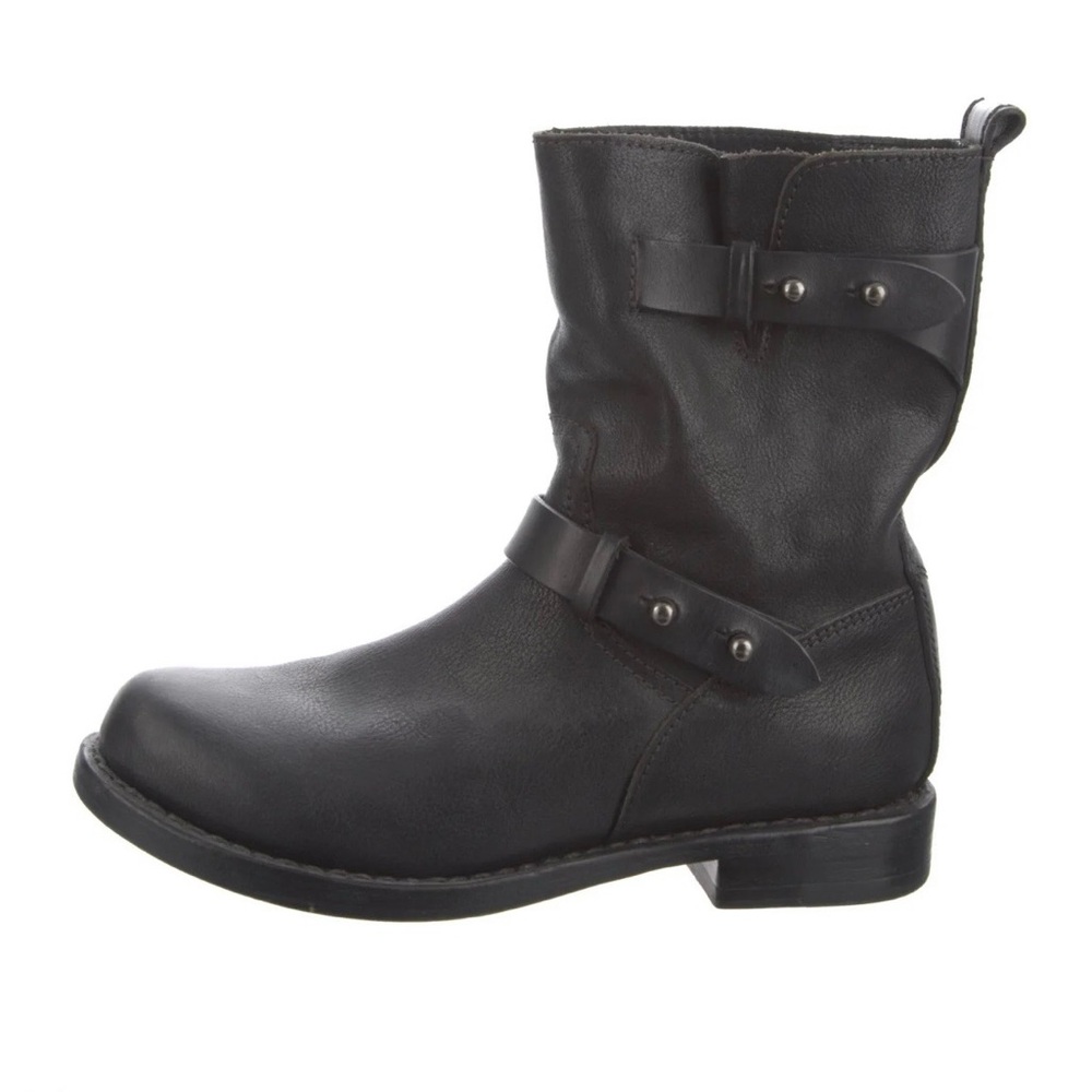 Rag & Bone Leather Moto Boot - Size 6.5